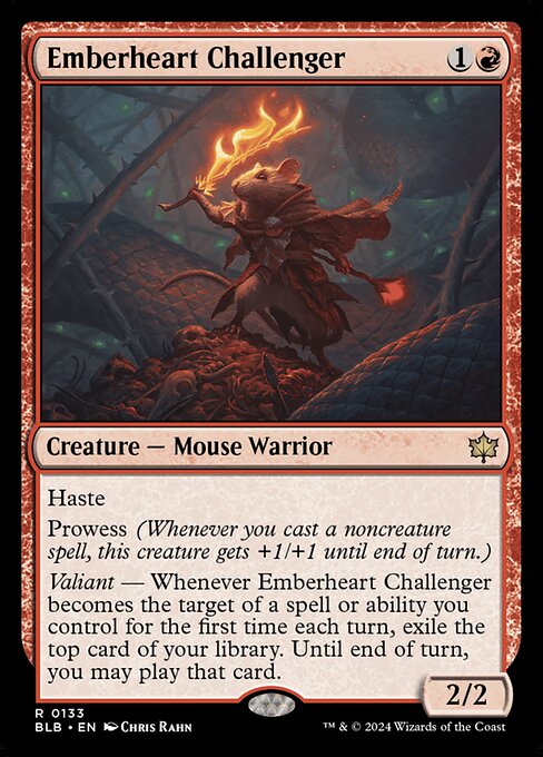Emberheart Challenger, art by Chris Rahn