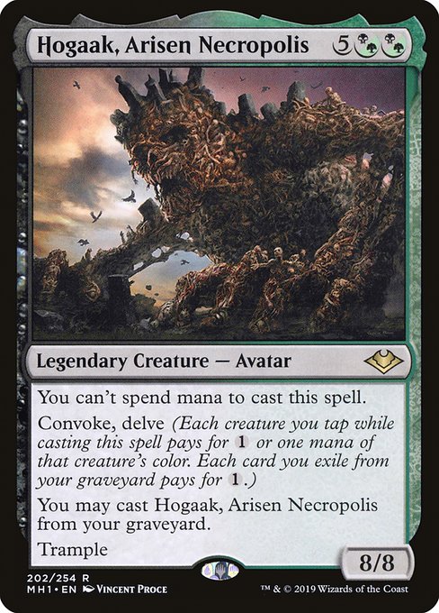 Hogaak, Arisen Necropolis, art by Vincent Proce