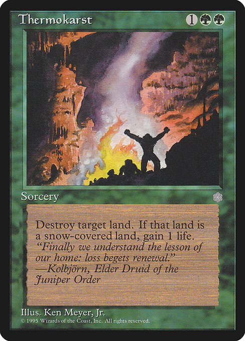 Thermokarst, art by Ken Meyer, Jr.