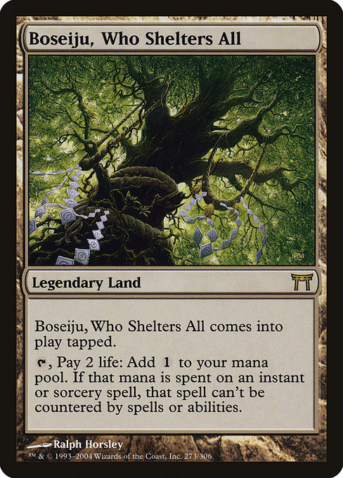 Boseiju, Who Shelters All, art by Ralph Horsley