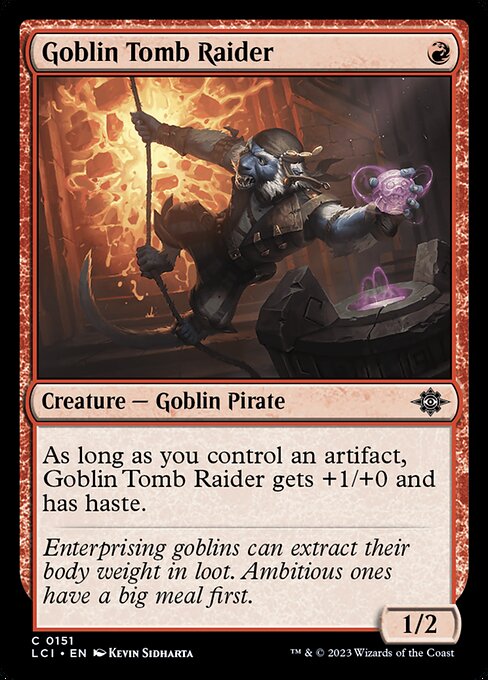 Goblin Tomb Raider, art by Kevin Sidharta