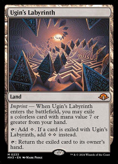 Ugin's Labyrinth, art by Mark Poole