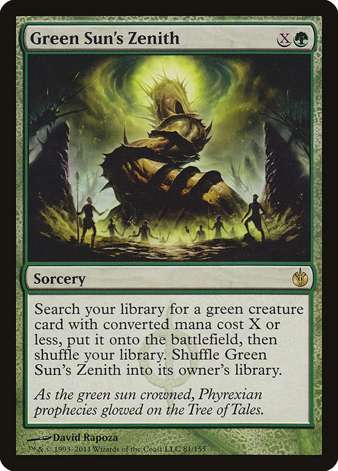 Green Sun's Zenith, art by David Rapoza