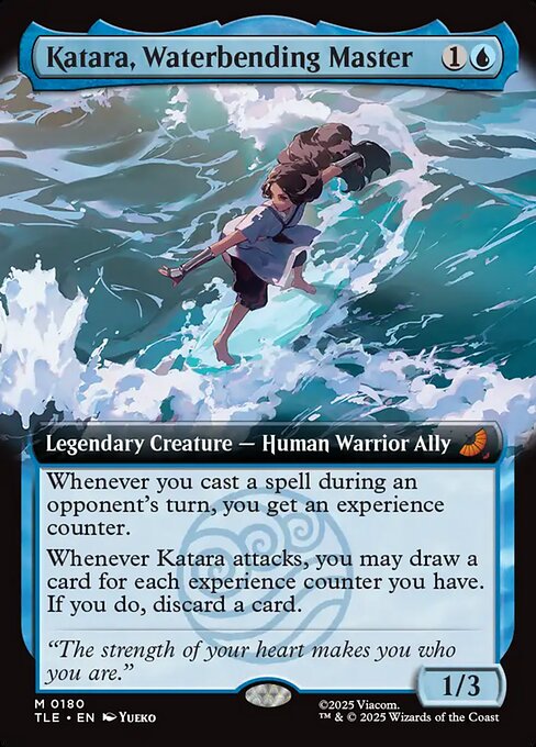 Katara, Waterbending Master, art by Yueko