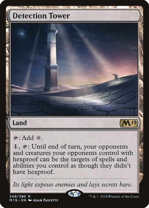Detection Tower, art by Adam Paquette