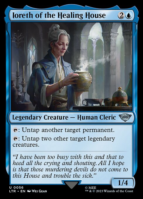 Ioreth of the Healing House, art by Wei Guan