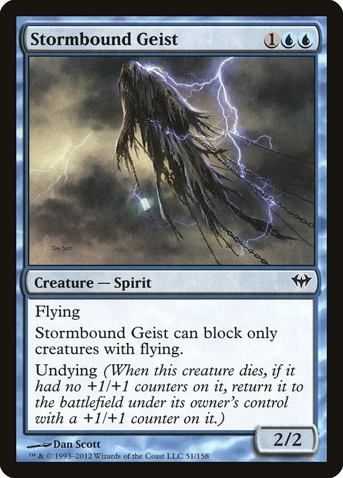 Stormbound Geist, art by Dan Murayama Scott