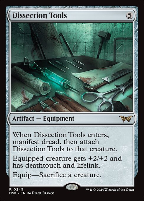 Dissection Tools, art by Diana Franco