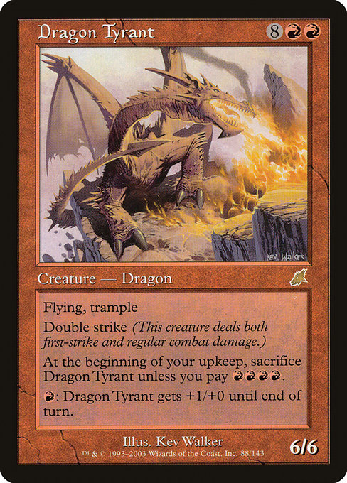 Dragon Tyrant, art by Kev Walker