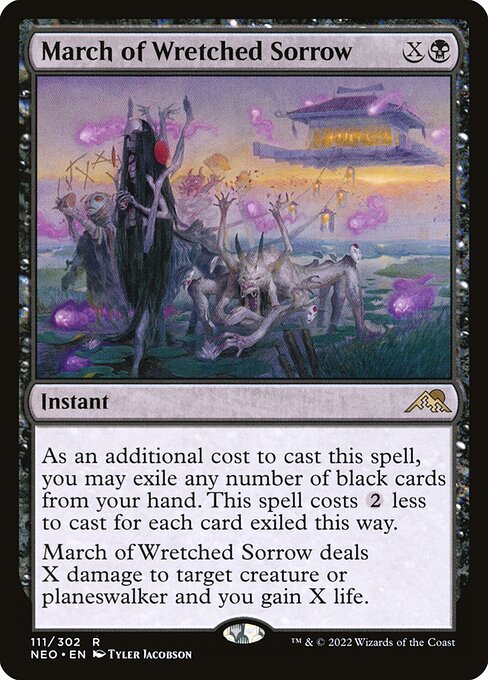 March of Wretched Sorrow, art by Tyler Jacobson