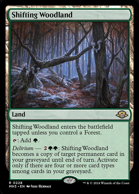 Shifting Woodland, art by Josu Hernaiz