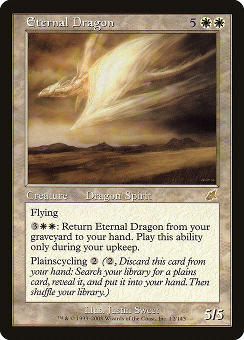 Eternal Dragon, art by Justin Sweet