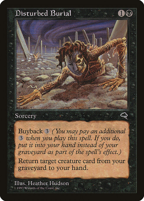 Disturbed Burial, art by Heather Hudson
