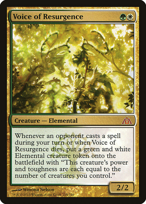 Voice of Resurgence, art by Winona Nelson