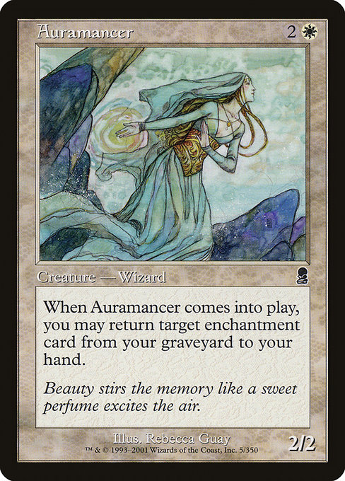 Auramancer, art by Rebecca Guay