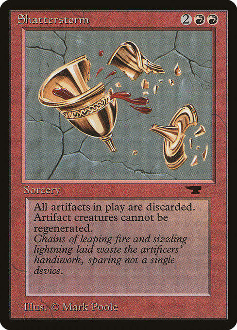 Shatterstorm, art by Mark Poole