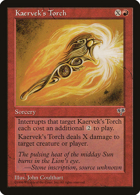 Kaervek's Torch, art by John Coulthart