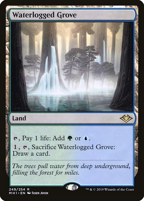 Waterlogged Grove, art by John Avon