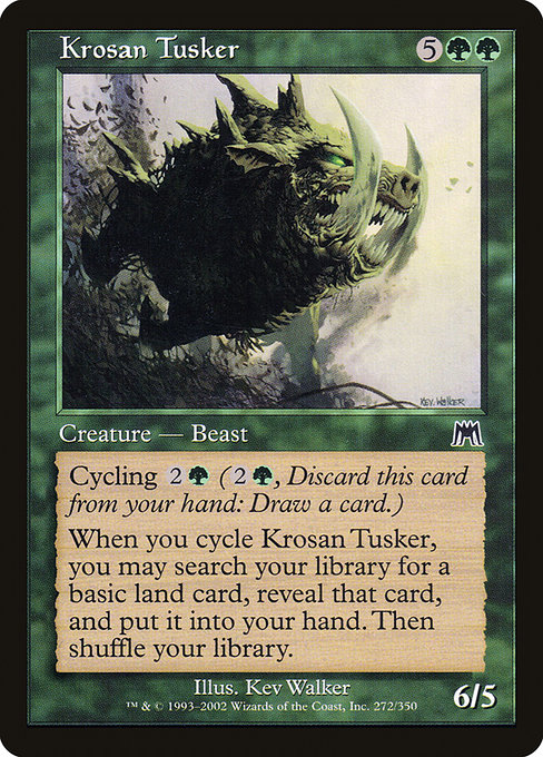 Krosan Tusker, art by Kev Walker