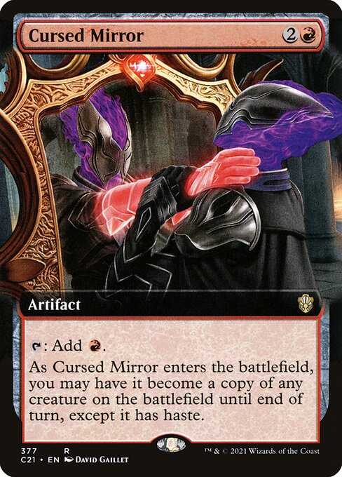 Cursed Mirror, art by David Gaillet