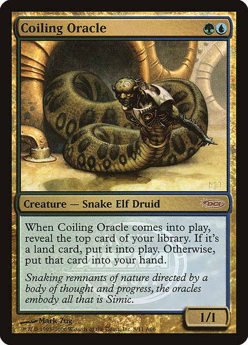 Coiling Oracle, art by Mark Zug
