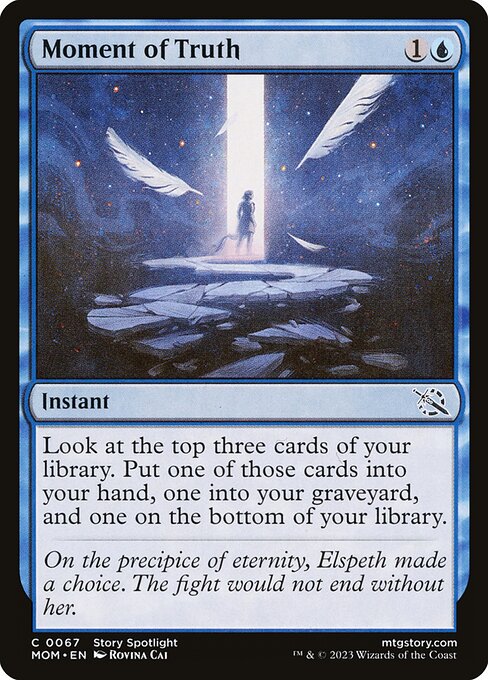 Moment of Truth, art by Rovina Cai