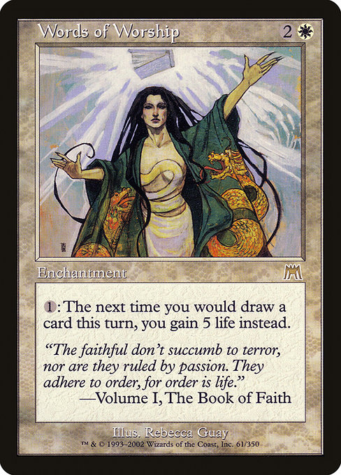 Words of Worship, art by Rebecca Guay