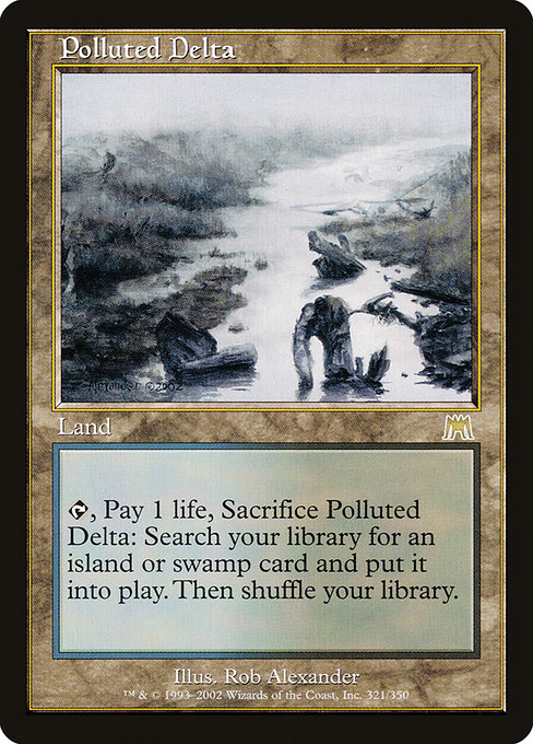 Polluted Delta, art by Rob Alexander