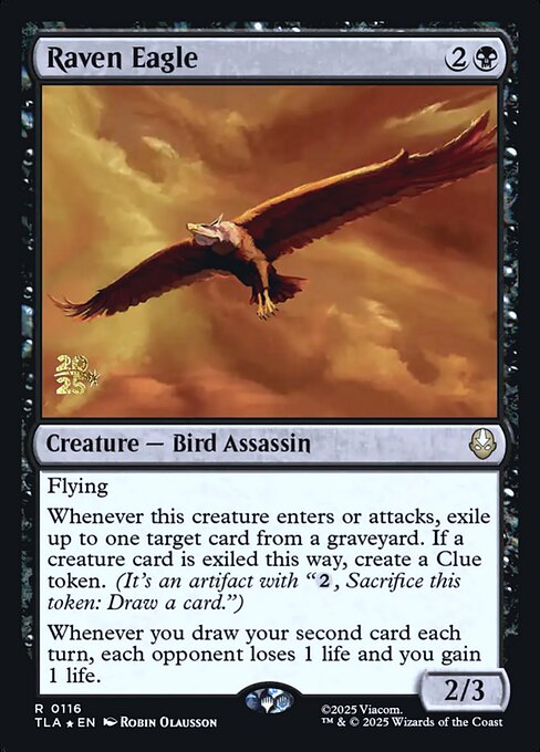 Raven Eagle, art by Robin Olausson