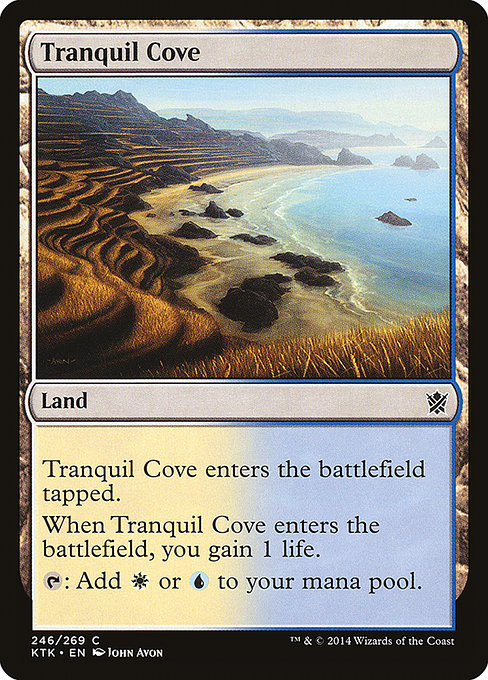 Tranquil Cove, art by John Avon