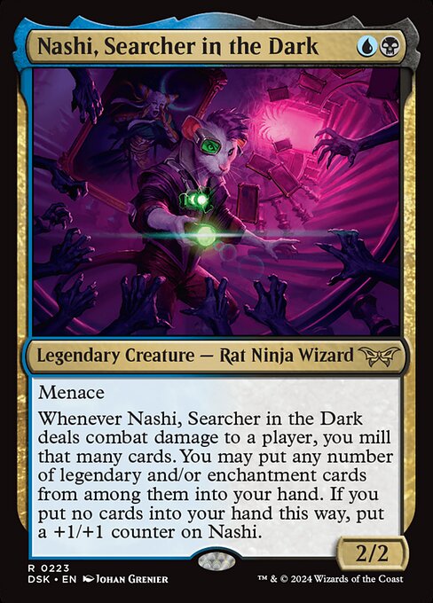 Nashi, Searcher in the Dark, art by Johan Grenier