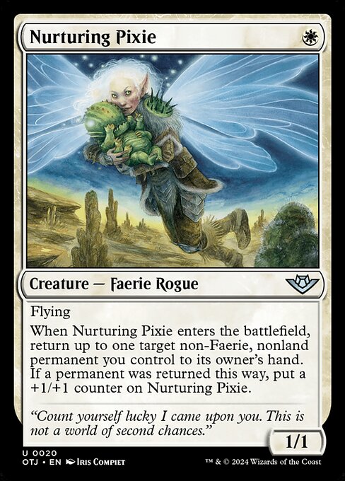 Nurturing Pixie, art by Iris Compiet