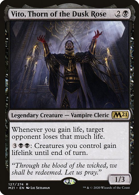 Vito, Thorn of the Dusk Rose, art by Lie Setiawan