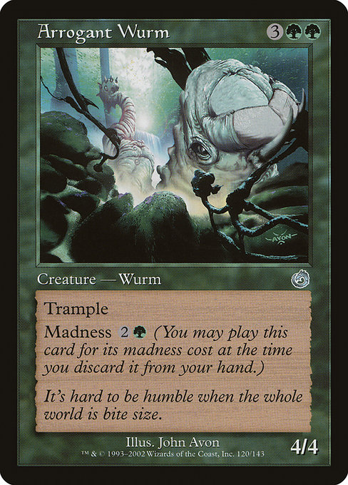 Arrogant Wurm, art by John Avon