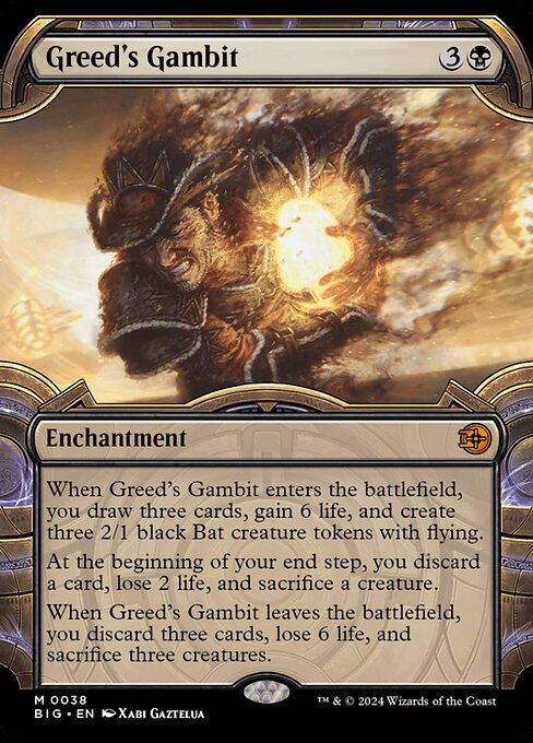 Greed's Gambit, art by Xabi Gaztelua