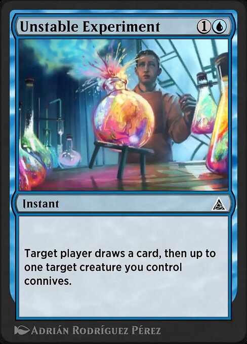 Unstable Experiment, art by Adrián Rodríguez Pérez