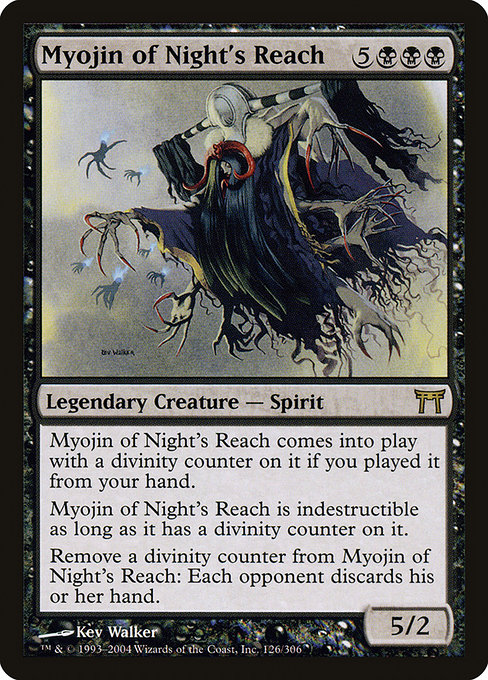 Myojin of Night's Reach, art by Kev Walker