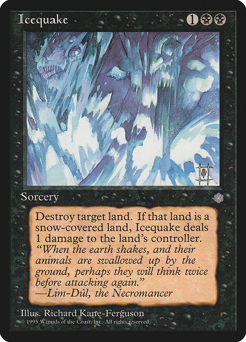 Icequake, art by Richard Kane Ferguson