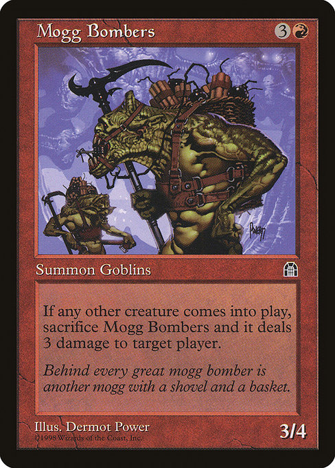 Mogg Bombers, art by Dermot Power