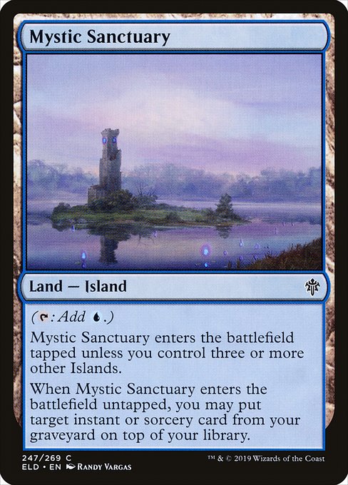Mystic Sanctuary, art by Randy Vargas