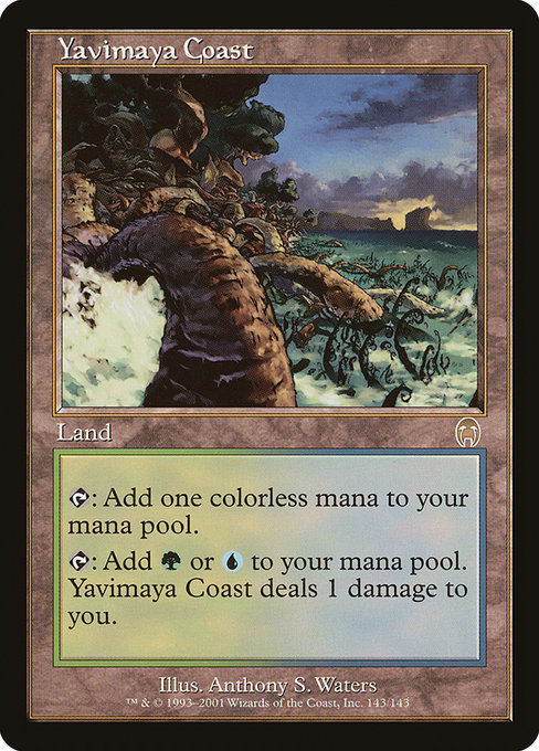 Yavimaya Coast, art by Anthony S. Waters