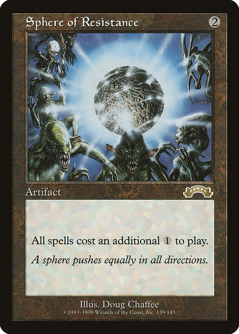 Sphere of Resistance, art by Doug Chaffee