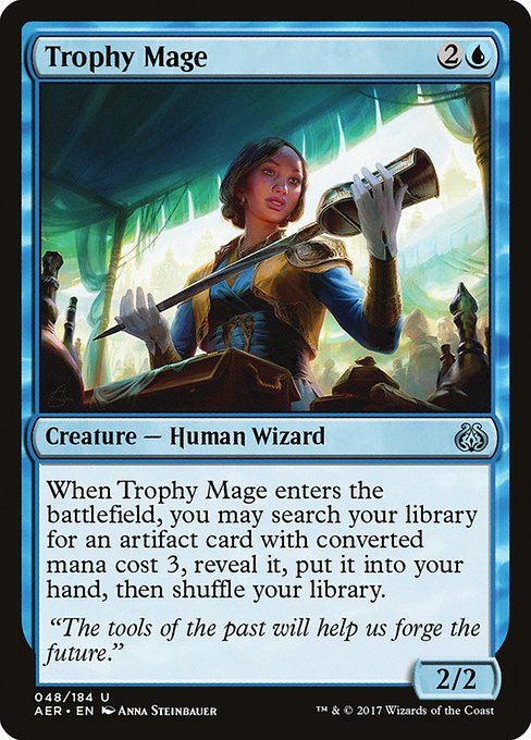 Trophy Mage, art by Anna Steinbauer