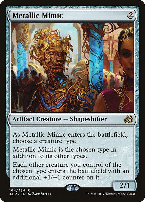 Metallic Mimic, art by Zack Stella