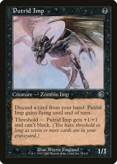 Putrid Imp, art by Wayne England