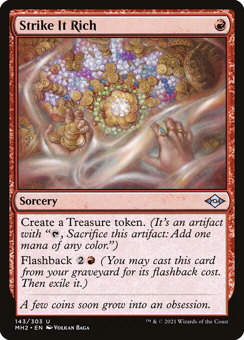 Strike It Rich, art by Volkan Baǵa