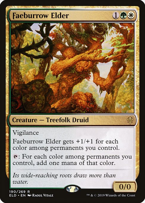 Faeburrow Elder, art by Raoul Vitale