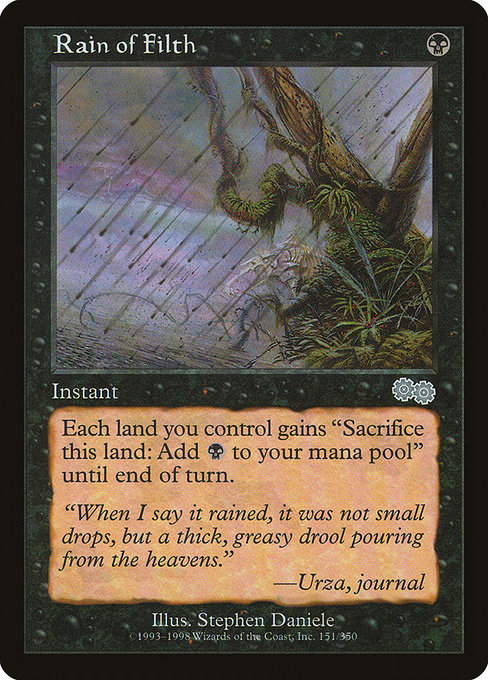 Rain of Filth, art by Stephen Daniele