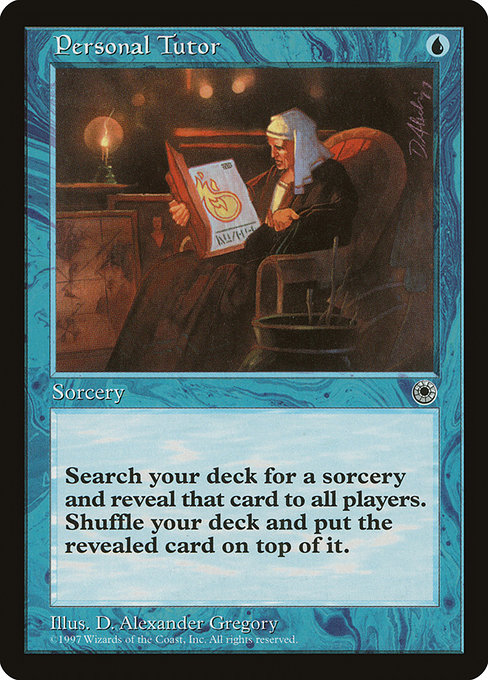 Personal Tutor, art by D. Alexander Gregory