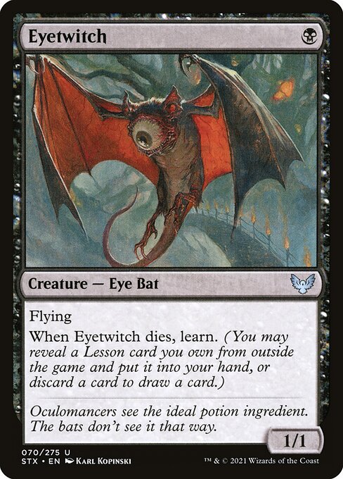Eyetwitch, art by Karl Kopinski